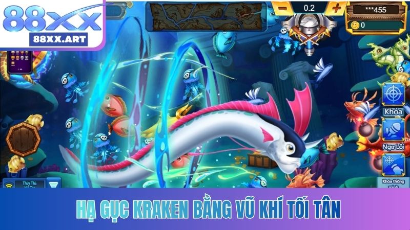 Hạ gục Kraken bằng vũ khí tối tân
